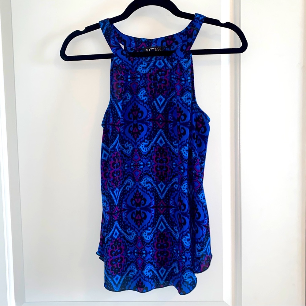 Flowy vibrant tank top-great condition